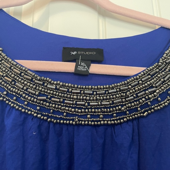 AB Studios Dress women’s XL sleeveless Maxi Dress. - Picture 8 of 11